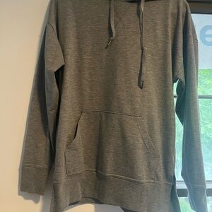 Athletic Works Gray Sweatshirt Hoodie Relaxed Fit